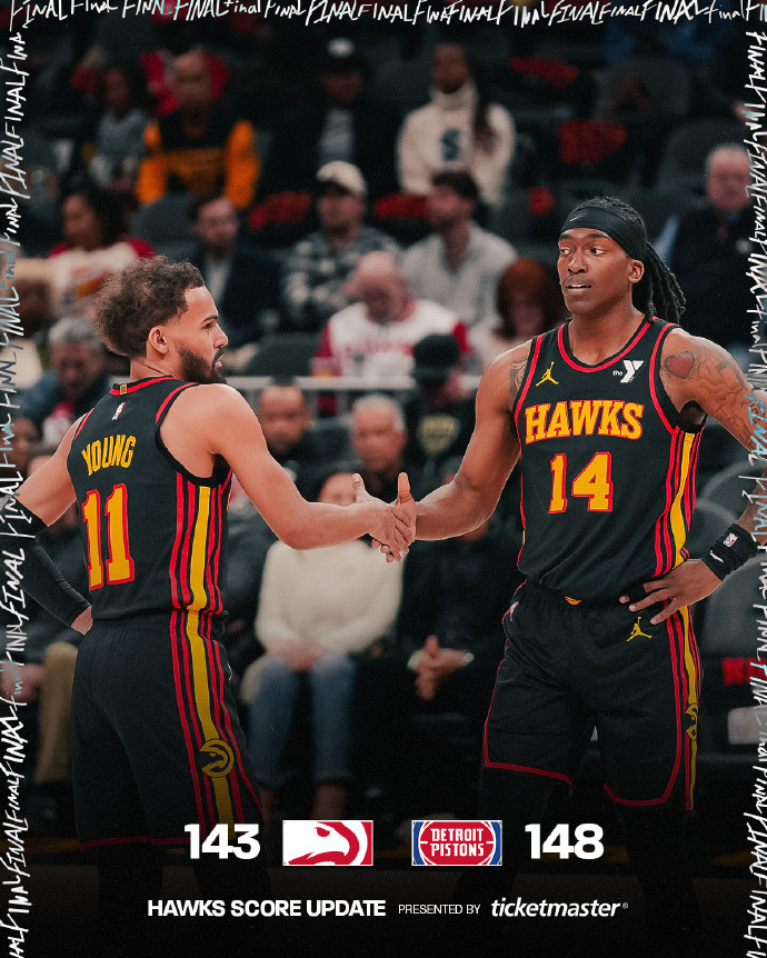 活塞 148-143 老鹰：从 28 连败到东部劲旅，活塞再书写奇迹